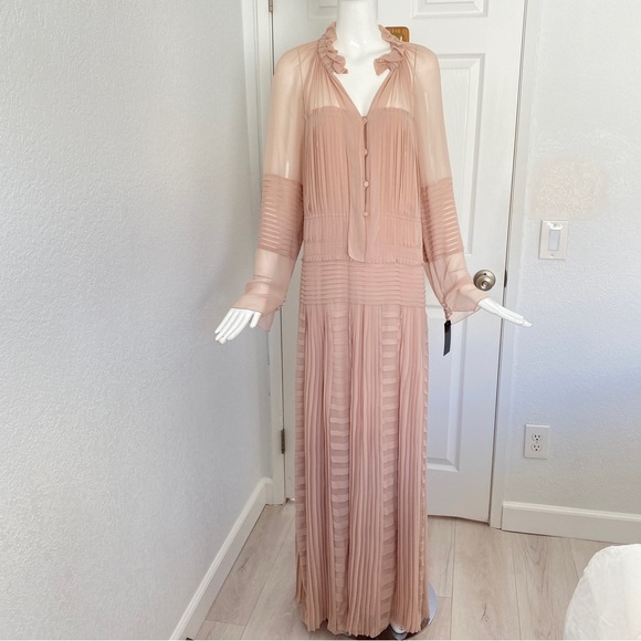 Vera Wang silk maxi dress - Picture 4 of 16